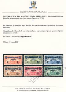 1933 - Zeppelin, serie completa ... 