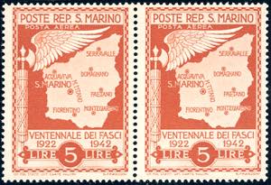 1943 - 5 lire Governo Provvisorio (46), ... 
