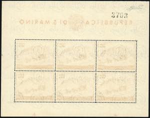 1951 - 300 lire, UPU, foglietto ... 