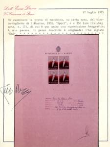 1955 - 250 lire Ginnasta, ... 