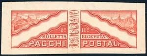 1946 - 10 cent. carta non trasparente, ... 