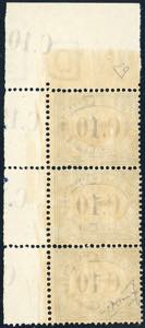 1925 - 10 cent., striscia ... 