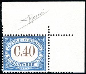 1939 - 40 cent., senza filigrana ... 