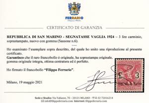 1924 - 3 lire (6), ottima ... 