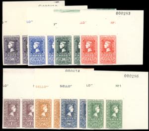 SPAGNA 1950 - Centenario del francobollo, ... 