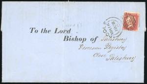 1858 - GREAT BRITAIN - Redirected ... 