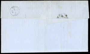 1858 - GREAT BRITAIN - Redirected ... 