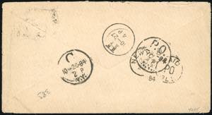 1864 - EGYPT/UNITED STATES OF ... 