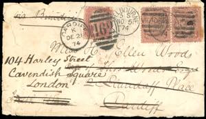1874 - AUSTRALIA VICTORIA/GREAT BRITAIN - ... 