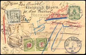 1894 - BAYERN GERMANY/SWISS/FRANCE - ... 