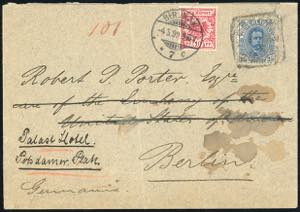 1899 - ITALY/GERMANY - Redirected with ... 