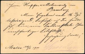 1900 - MALTA/BAYERN ... 