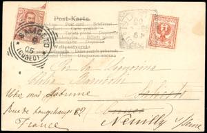 1905 - ITALY/FRANCE - Redirected with ... 