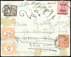1921 - INDIA/GREAT BRITAIN/ITALY - ... 