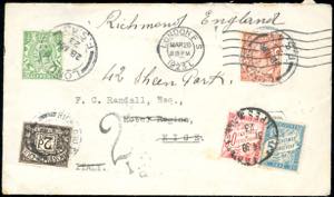 1923 - GREAT BRITAIN/FRANCE/GREAT BRITAIN - ... 