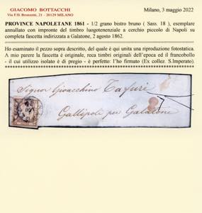 1862 - 1/2 grano bistro bruno ... 