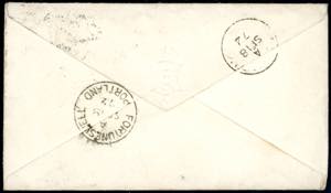 INDIA 1872 - 1 cent. penny red ... 