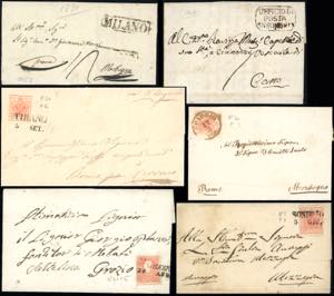 LOMBARDO VENETO 1800/1859 - Due lettere ... 