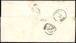 1861 - 2 grana azzurro chiaro ... 