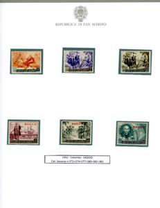 SAN MARINO 1947/1960 - ... 