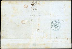 1862 - 20 grana giallo (23), corto ... 