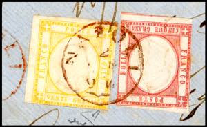 1862 - 20 grana giallo, ... 