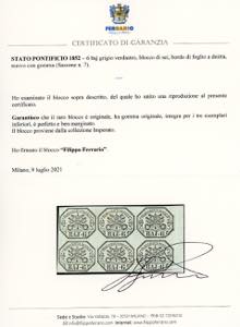 1852 - 6 baj grigio verdastro (7), ... 