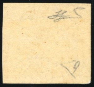 1867 - 10 cent. vermiglio arancio ... 