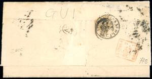 1867 - 20 cent. rosso bruno (18), ... 