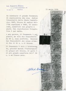 1867 - 80 cent. rosa lillaceo ... 