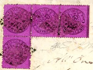 1870 - 20 cent. solferino (28), ... 