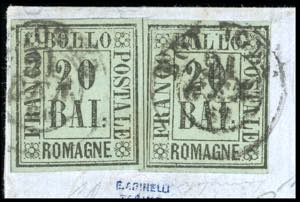 1860 - 20 baj grigio azzurro (9), ... 