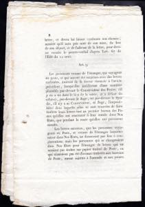 1818 - Manifesto camerale del ... 
