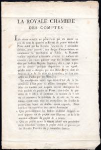 1818 - Manifesto camerale del ... 