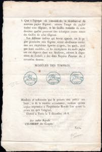 1818 - Manifesto camerale del ... 