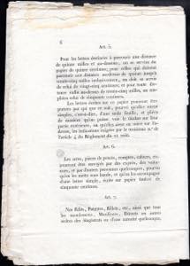 1818 - Manifesto camerale del ... 