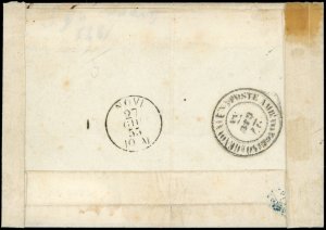 1855 - 5 cent. verde (4), perfetto ... 