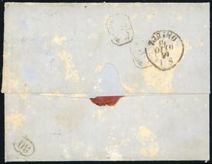 1859 - 40 cent. rosa chiaro, II ... 