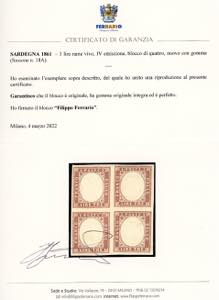 1863 - IV emissione, serie ... 