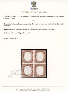 1863 - IV emissione, serie ... 