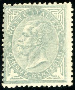 LEVANTE ITALIANO-EMISSIONI GENERALI 1874 - 5 ... 