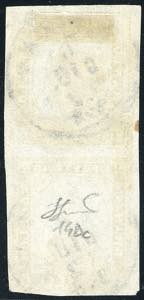 1862 - 10 cent. giallo olivastro ... 