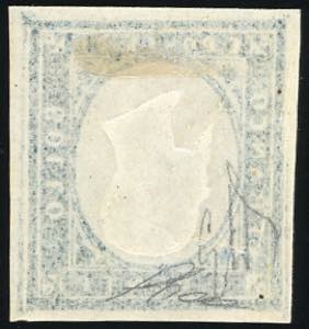 1860 - 20 cent. azzurro ... 