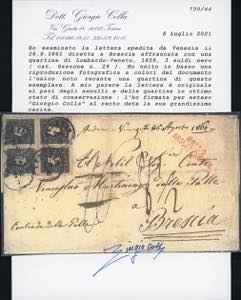 1861 - 3 soldi nero, II tipo (29), ... 