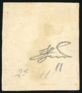 1859 - 5 grana vermiglio, II ... 