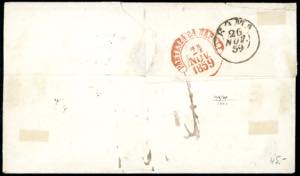 1859 - 10 grana azzurro cupo, ... 