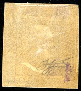 1859 - 50 grana lacca bruno, ... 