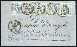 1863 - 15 cent. Litografico, II tipo (13), ... 
