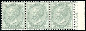 1866 - 5 cent. verde grigio scuro, ... 