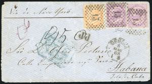 1868 - 10 cent., 60 cent., due esemplari, De ... 